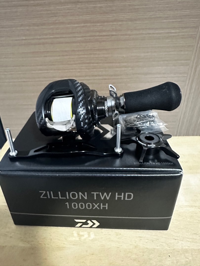 Daiwa - 2022 Zillion TW HD 1000XH - Bait Casting Reel, Sports