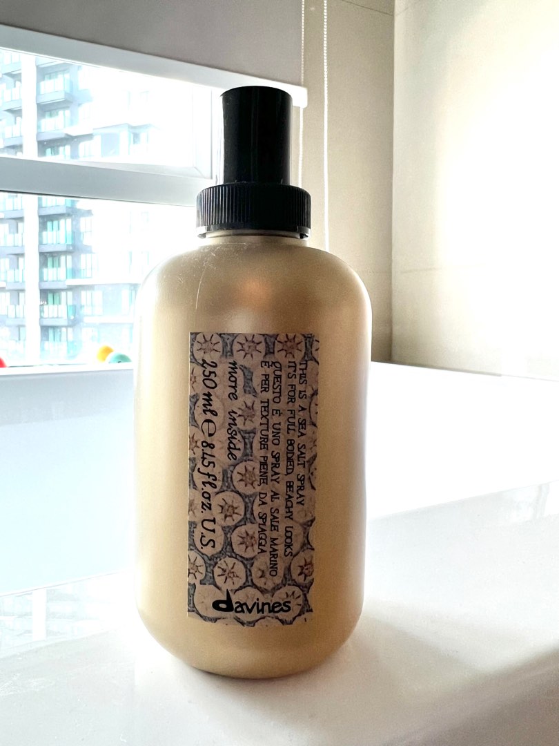 Davines Sea Salt Spray, Beauty & Personal Care, Hair on Carousell