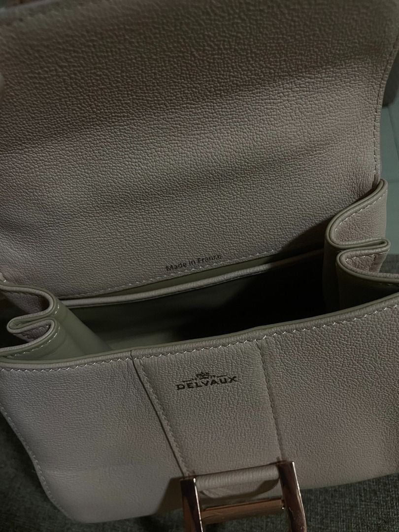 DELVAUX Brillant Mini Surpiqué, Luxury, Bags & Wallets on Carousell