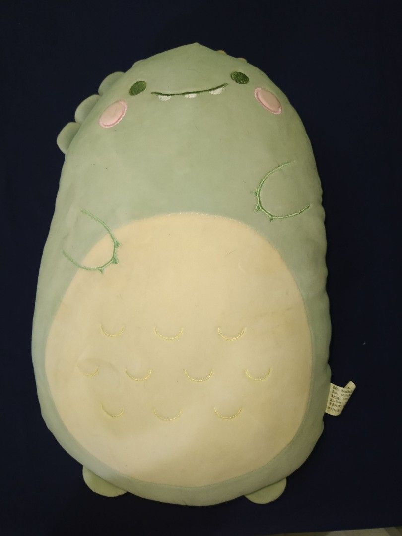 Dinosaur Squishmallow (Category: Plushies & Soft Toys) located in Cavite. Submitted by vanikt (Listing ID 1260050937, Image 1). Description: RFS: decluttering + need money for school purposes 🥹 DM ME FOR MORE INFOS :))).