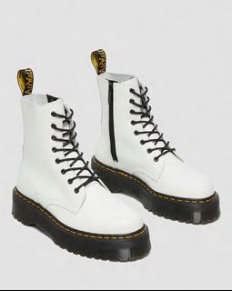 Dr. Martens jadon 馬汀白色厚底靴
