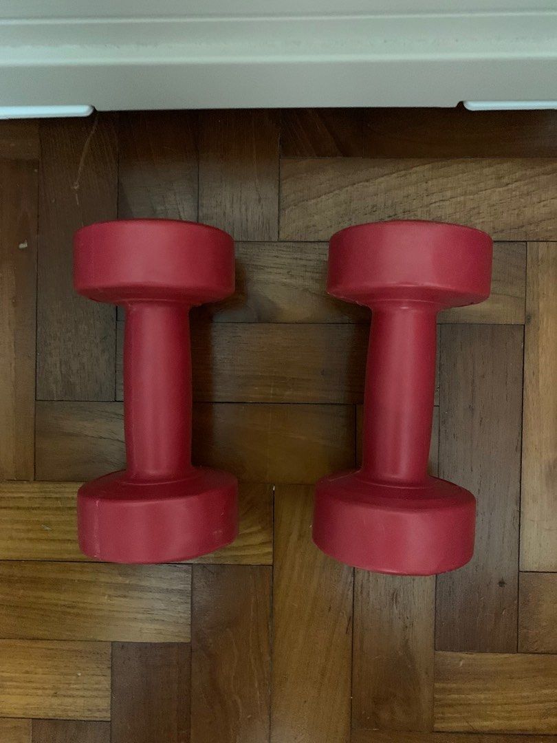 Dumbbells 1kg, Sports Equipment, Exercise & Fitness, Weights ...