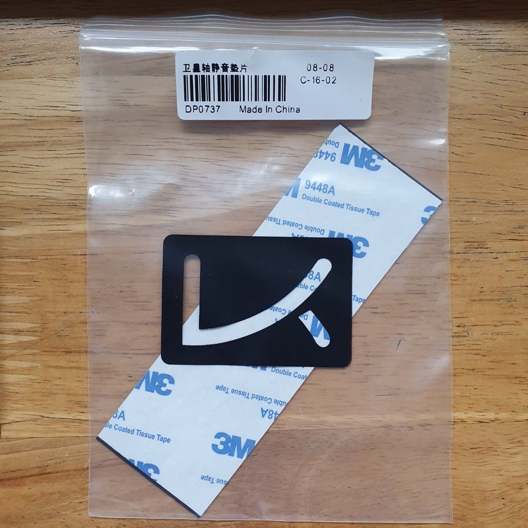 Durock Screwin Stabilizers V2 Smokey Clear and KBDFans Stabilizer Foam