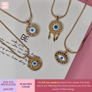 Evil Eye Necklaces for Protection from Bad Energy