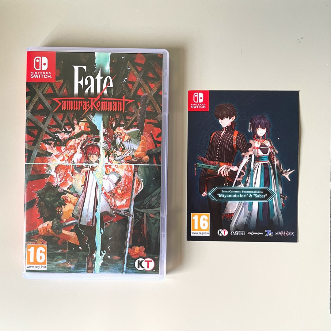 Fate Samurai Remnant WITH COSTUMES for the Nintendo Switch, Video ...