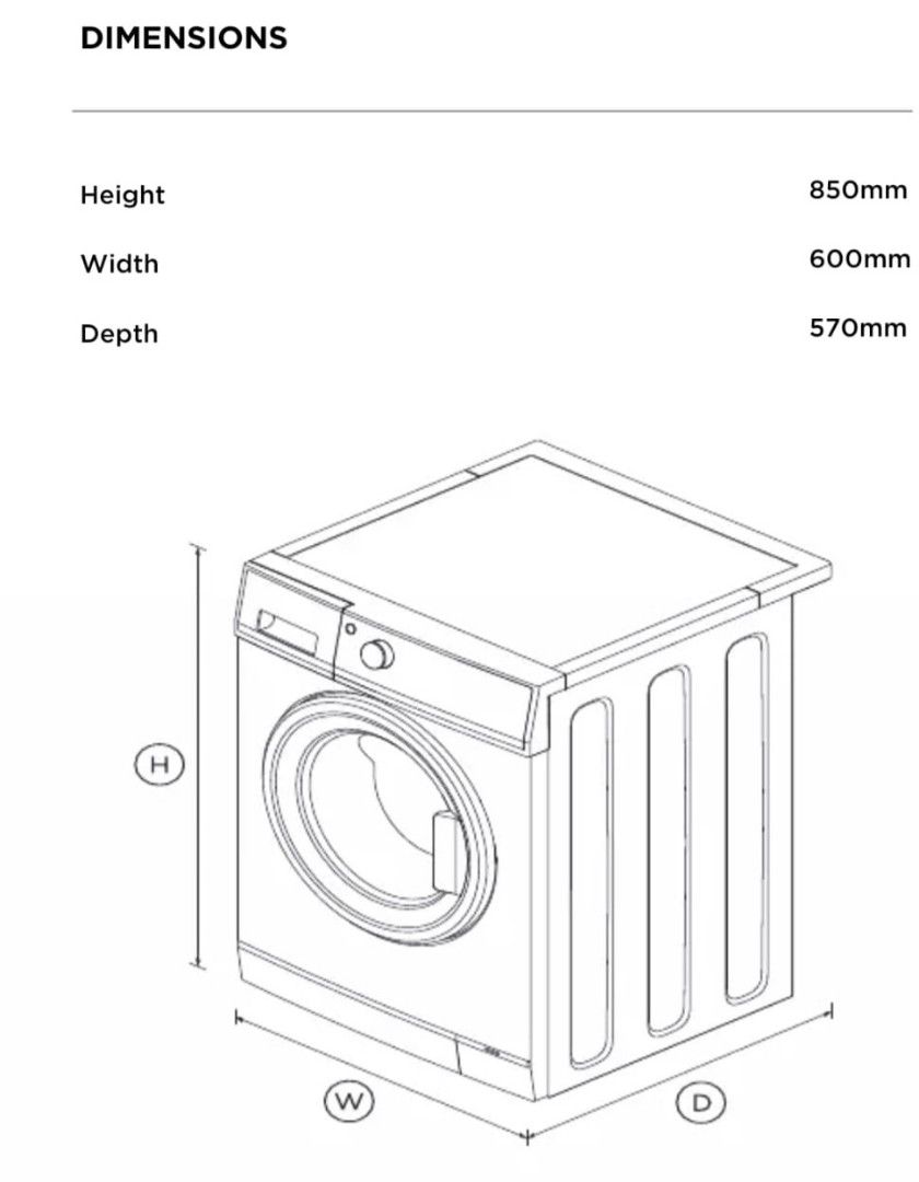 Fisher & Paykel Washing Machine, TV & Home Appliances, Washing Machines