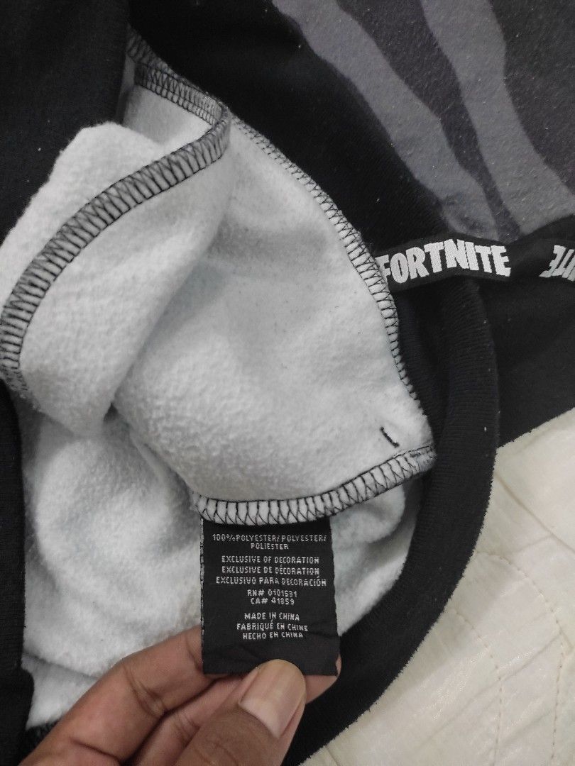 Fortnite Skull Full Zip Hoodie