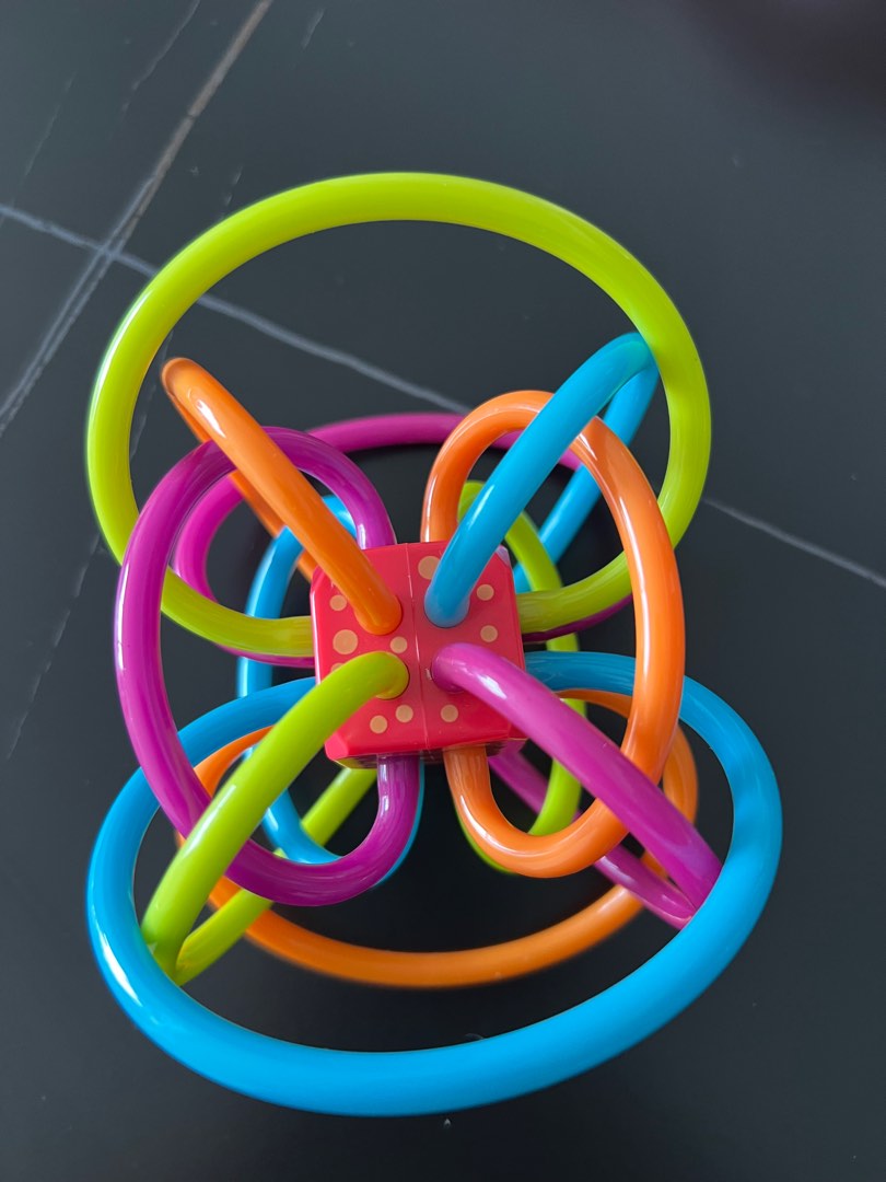 FREE Manhattan Toy Winkel Rattle and Sensory Teether Activity Toy