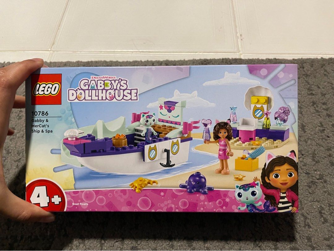 Gabby & MerCat's Ship & Spa 10786, LEGO® Gabby's Dollhouse
