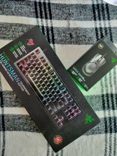 Gaming Keyboard
Razer Huntsman Tournament Edition /Razer Viper Mini Ging mouse-wired