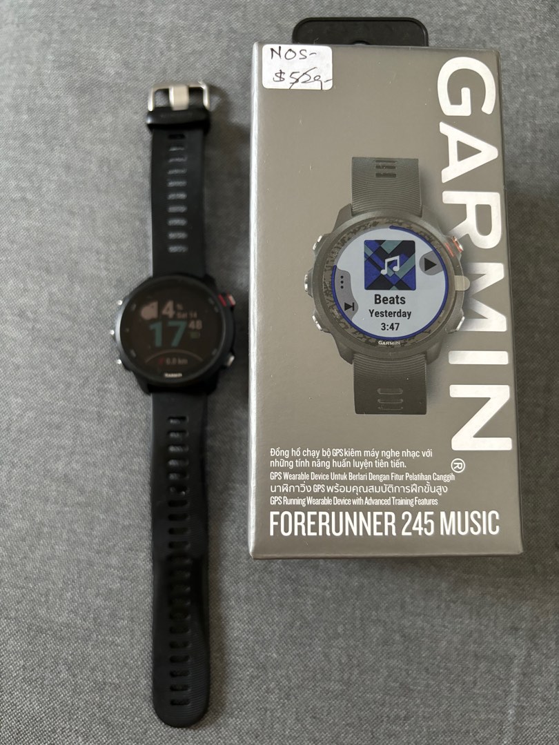 Garmin forerunner cheap 245 music black