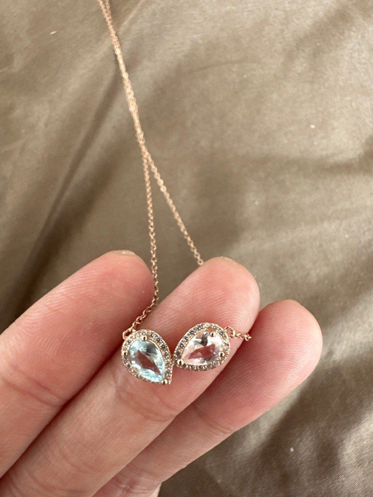 Gemstone gold necklace discount