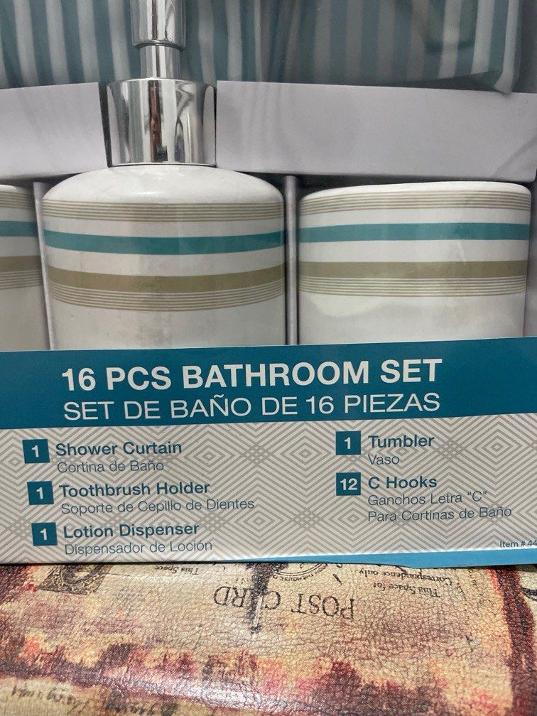 Gift set 16 pcs bathroom set (Category: Bathtub & Bath Accessories) located in Marikina City. Submitted by myprelovedcollectibles (Listing ID 1258855940, Image 2). Description: .