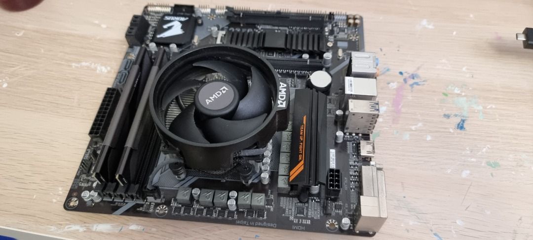 B450 aorus discount m ryzen 3600