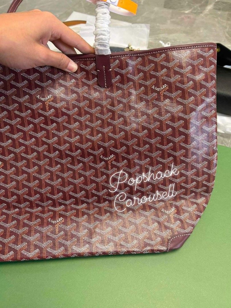 Goyard Artois MM Personalized, Luxury, Bags & Wallets on Carousell