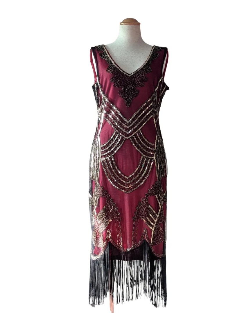 Great Gatsby themed dinner dress Halloween Women s Fashion