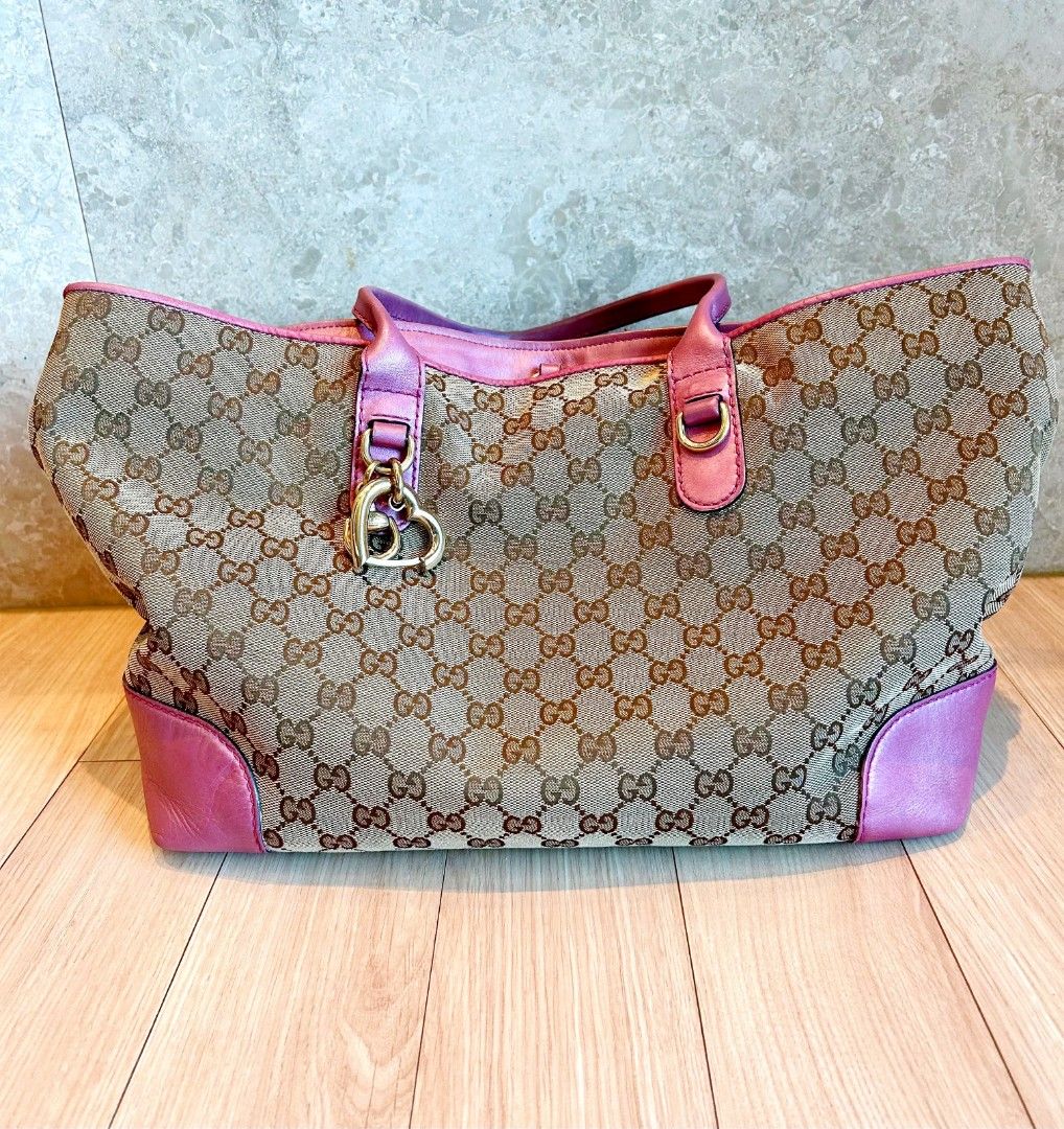 Gucci GG Canvas Sling Bag, Luxury, Bags & Wallets on Carousell