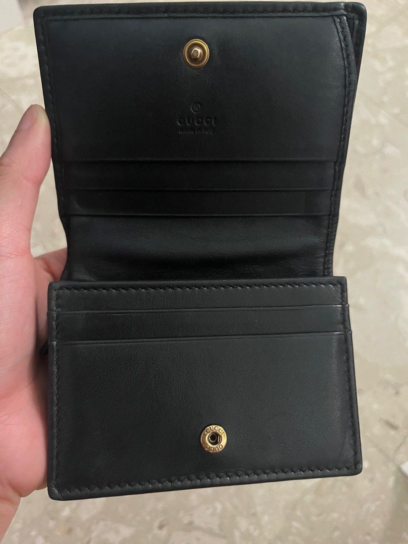 Gg marmont small quilted cheap leather wallet