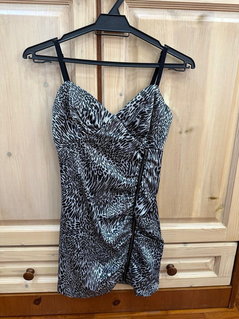 Guess animal print dress cheap