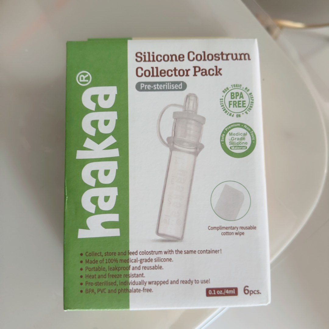 Haakaa Pre-Sterilized Silicone Colostrum Collector (2pcs)