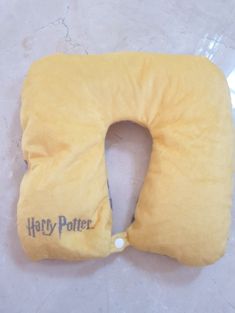 Harry Potter Huffle Puff Neck Pillow Furniture Home Living