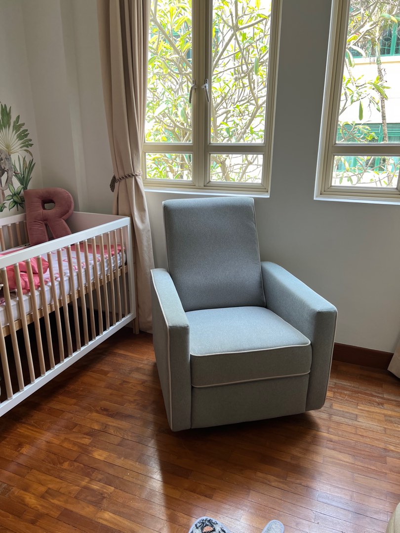 Davinci olive swivel glider discount