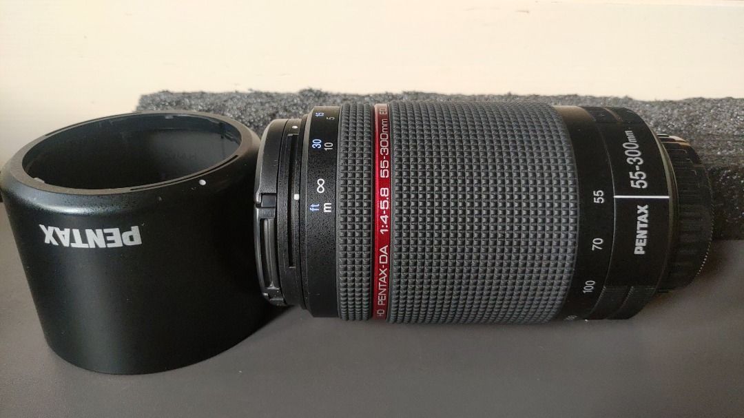 HD Pentax-DA 55-300mm F4-5.8 ED WR, 攝影器材, 鏡頭及裝備