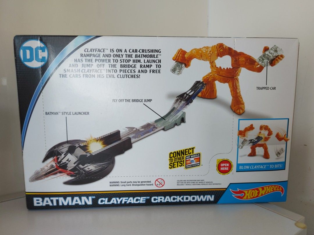 Hot wheels sales batman clayface crackdown
