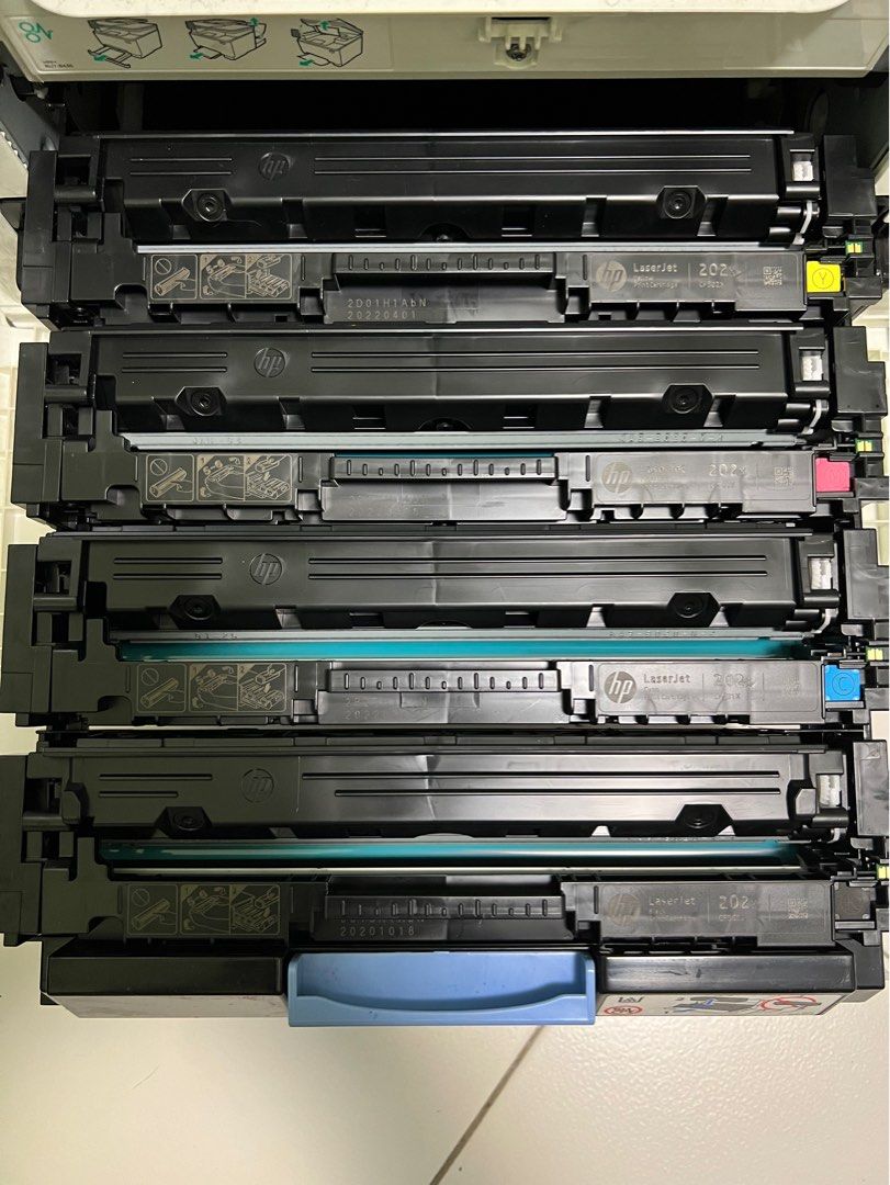 HP 202X High Yield Toners (Black, Cyan, Magenta, Yellow), Computers