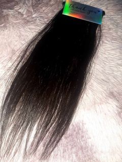 Human hair clip-on 13 inches