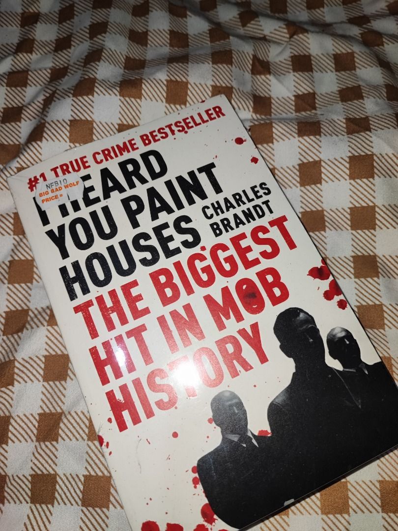 I Heard You Paint Houses by Charles Brandt, Hobbies & Toys, Books