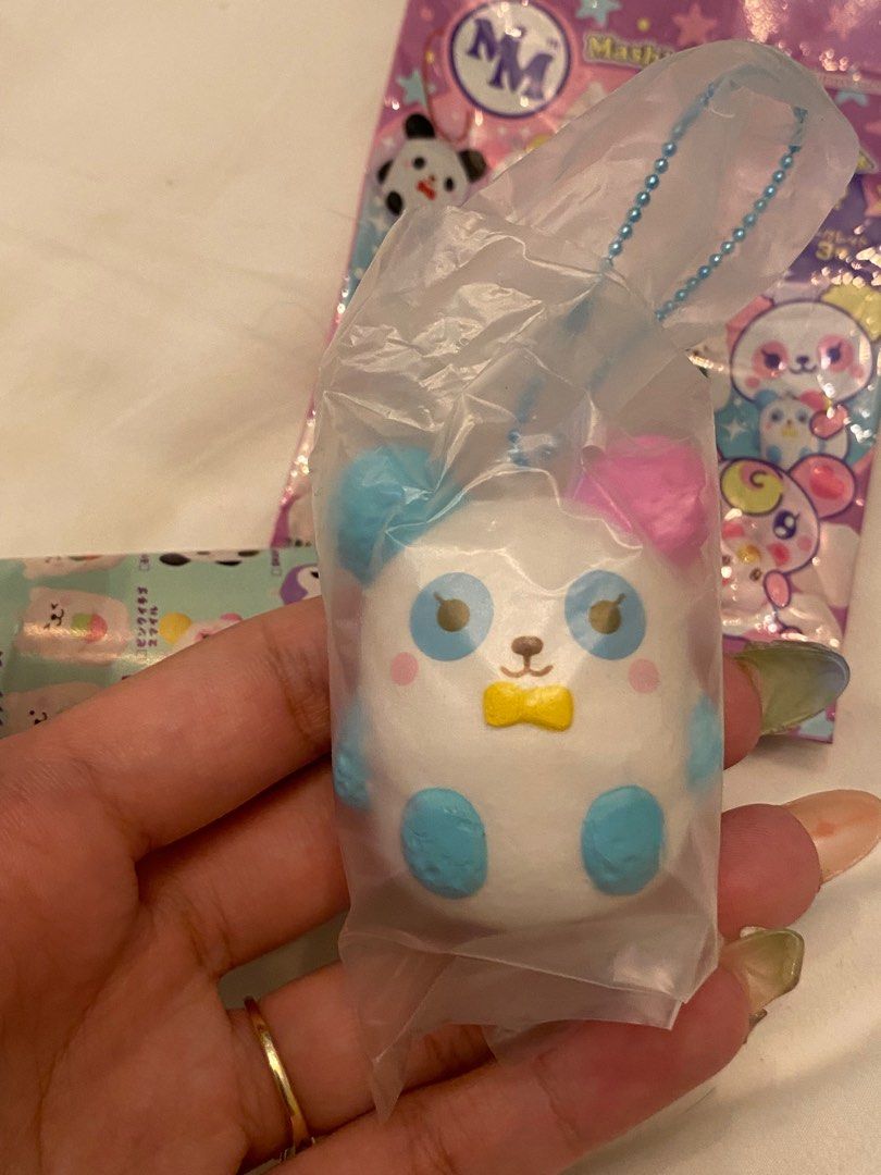 iBloom Mashlow Marshmallow Blue Panda Squishy (Category: Designer & Blind Box Toys) located in Pasig City. Submitted by shop.hc (Listing ID 1260073210, Image 2). Description: .