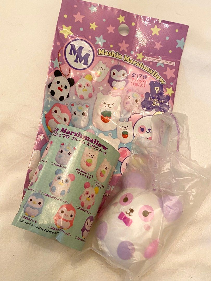 iBloom Mashlow Marshmallow Purple Panda Squishy (Category: Designer & Blind Box Toys) located in Pasig City. Submitted by shop.hc (Listing ID 1260072980, Image 1). Description: .