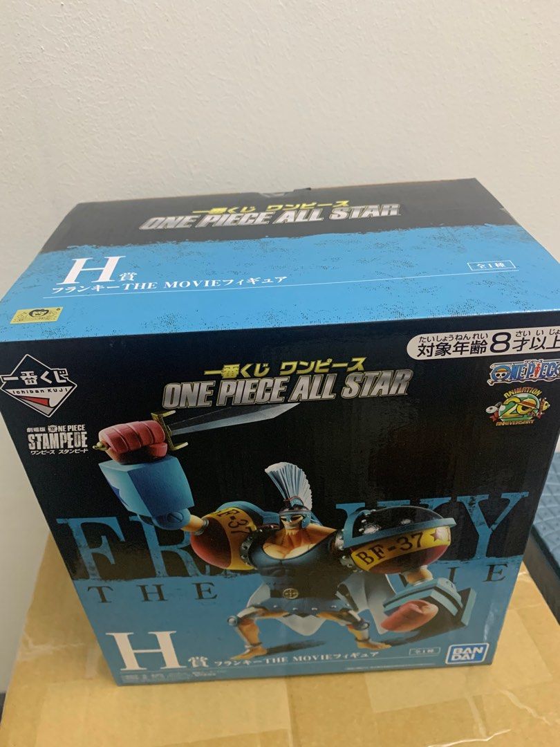 One Piece All-Star Stampede Movie Franky Figure Ichiban Kuji Prize H Japan