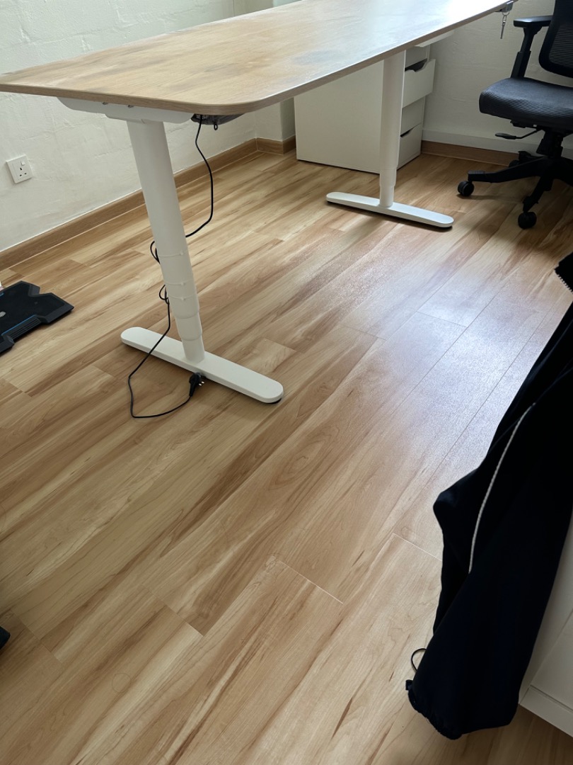 IKEA Bekant Sit/ Stand Desk Table Leg , Furniture & Home Living