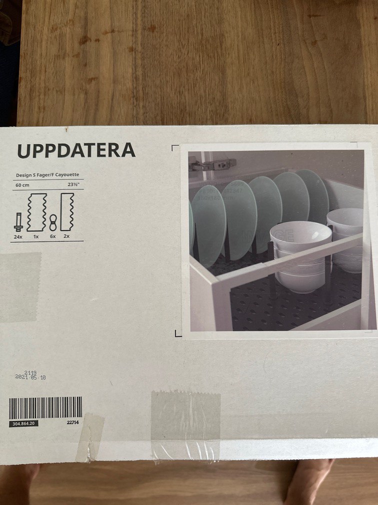 IKEA plate and bowl organizer