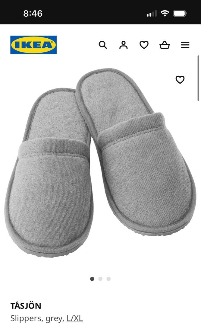 IKEA Slippers Men s Fashion Footwear Flipflops and Slides on