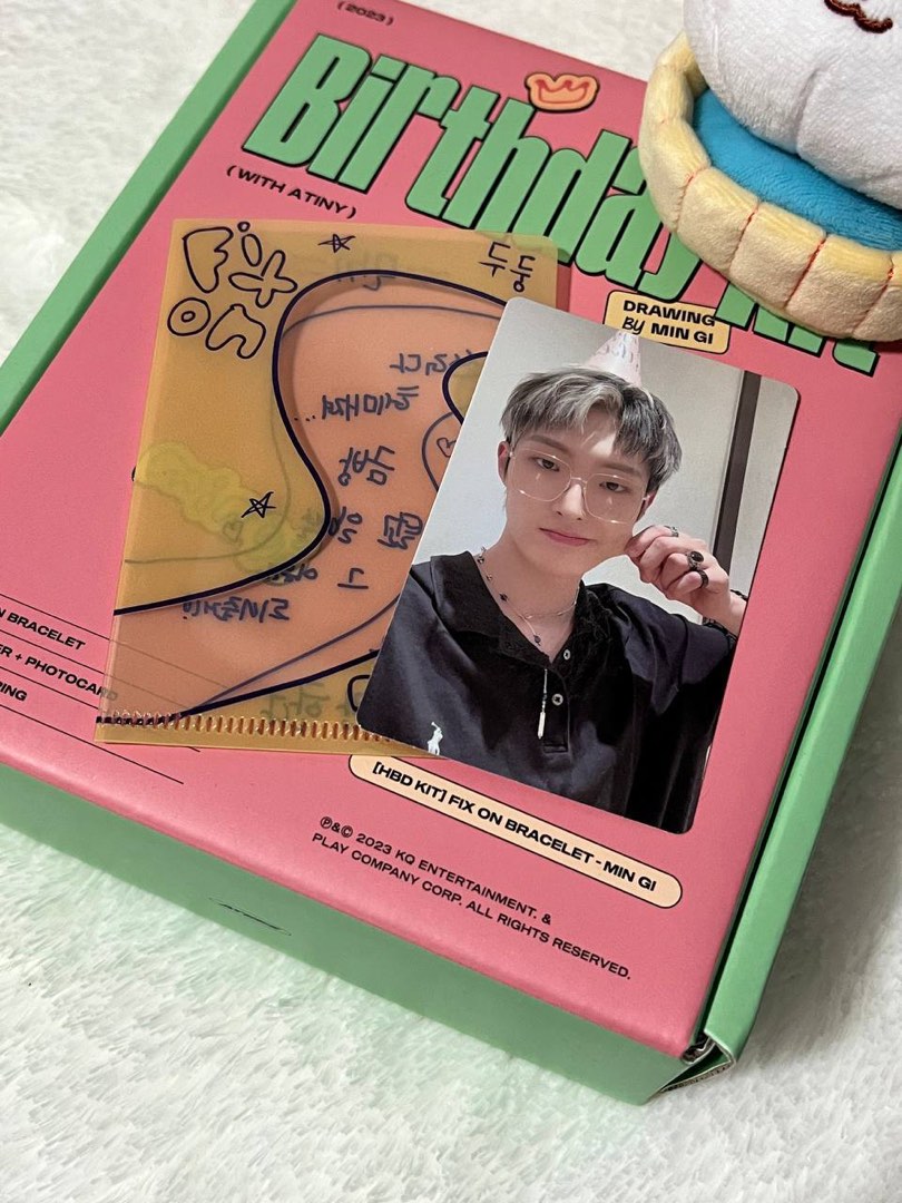 [INCOMING] ateez mingi happy birthday kit pc