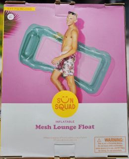 Inflatable Mesh Lounge Float