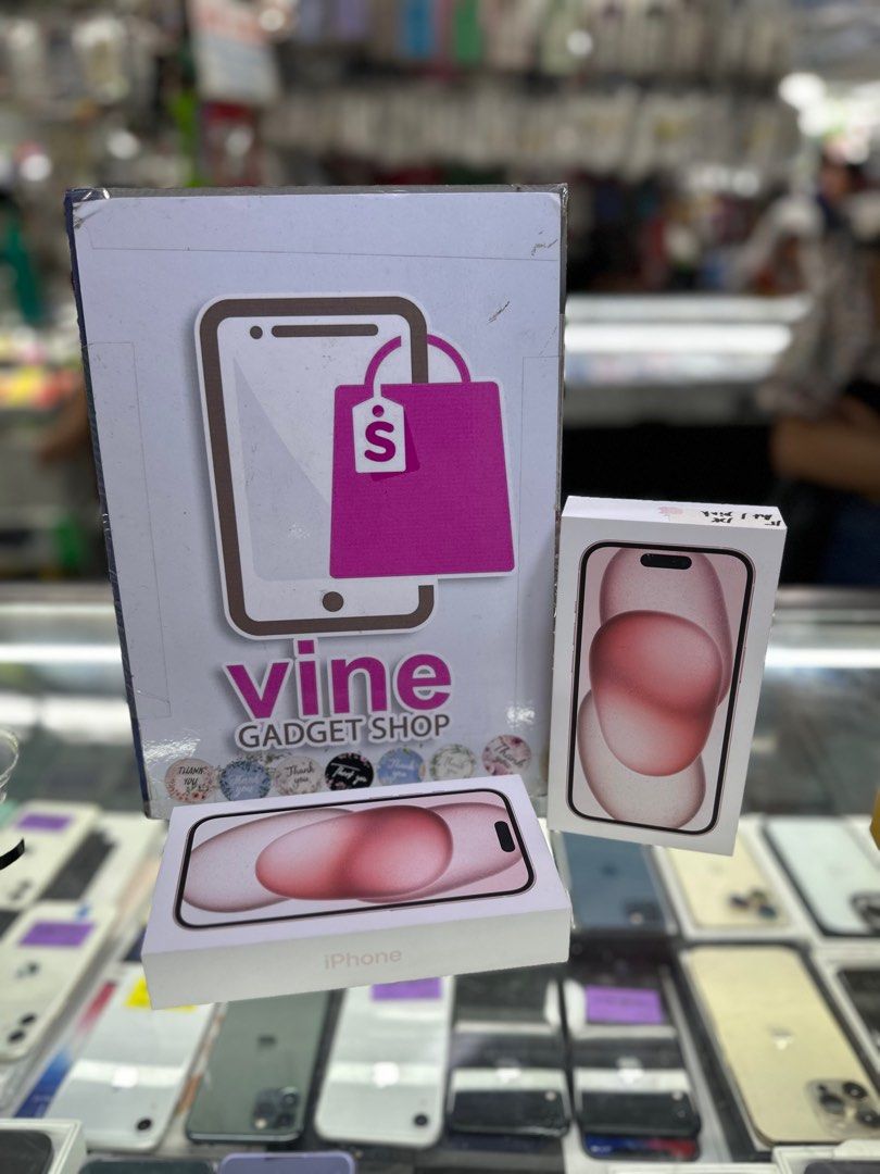 iphone 15 128gb dual sim brandnew (Category: iPhone 15 Series) located in Cainta. Submitted by vine_gadget_shop (Listing ID 1260090120, Image 3). Description: iphone 15 128gb 48,000 256gb 55,000 hk variant all colors available ✅free clearcase ✅free tempered pick up store greenhills shopping center we accept trade in we accept credit card ,ggives installment we do cod and door to door we ship nationwide for fast transaction call 09277368323 look f