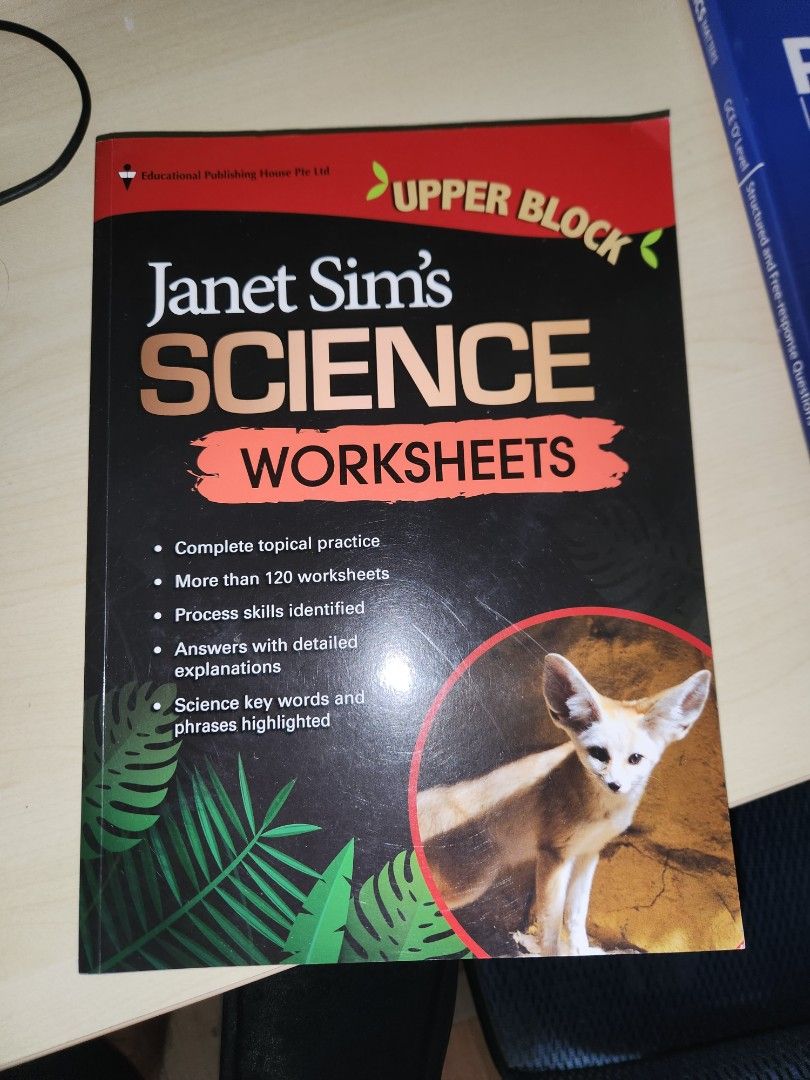 Janet Sim Science Janet Sim's Science Worksheets Upper Block, Hobbies & Toys, Books ...