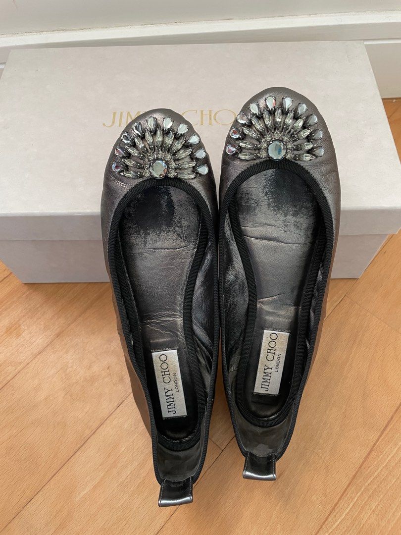 Jimmy choo grace flat new arrivals