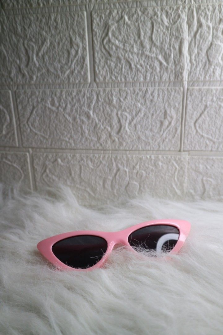Kacamata Retro Sunglasses Pink Virat Kholi Vintage Mirror