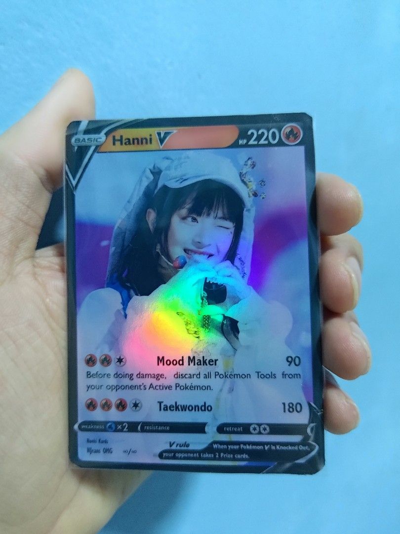 KPOP Pokemon cards (New Jeans), Hobbies & Toys, Memorabilia ...