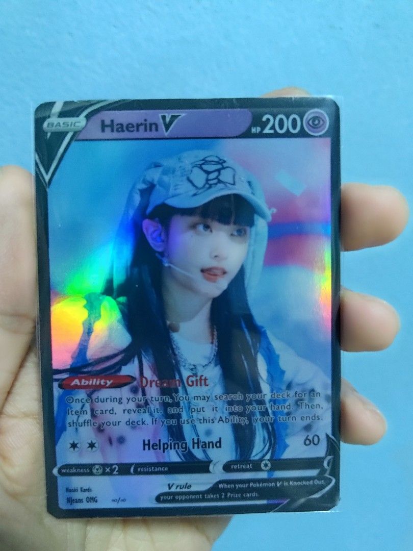 KPOP Pokemon cards (New Jeans), Hobbies & Toys, Memorabilia ...