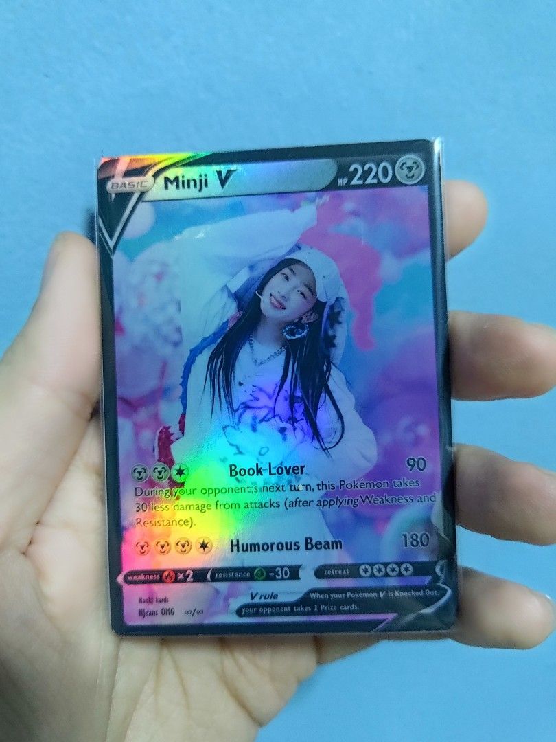 KPOP Pokemon cards (New Jeans), Hobbies & Toys, Memorabilia ...
