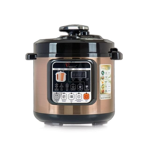 La gourmet 6l best sale pressure cooker review