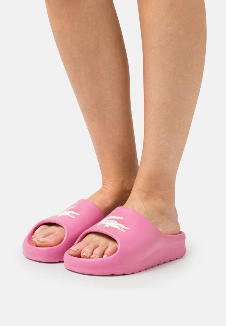 Lacoste pink slides 2025