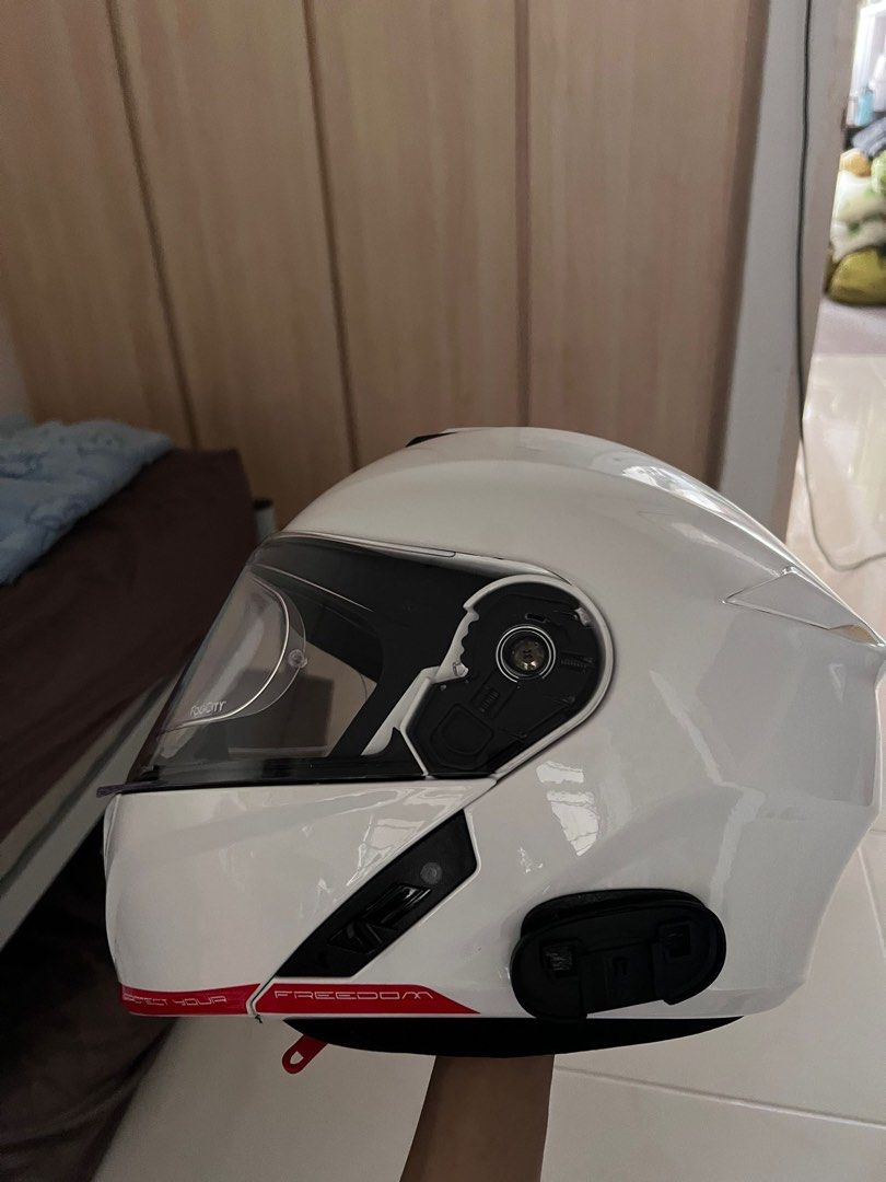 White riding deals gear