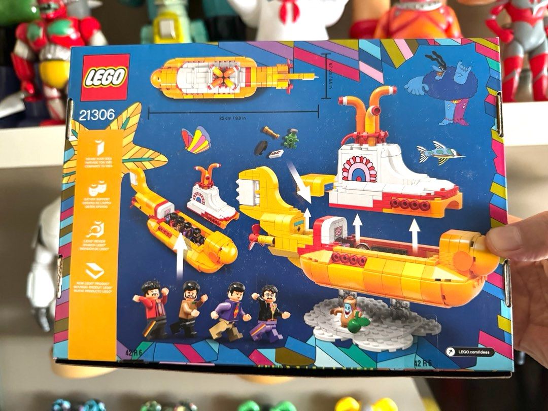 Lego beatles online yellow submarine amazon